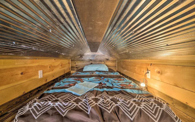 Rustic Dog-friendly Cabin w/ Deck & Fire Pit!