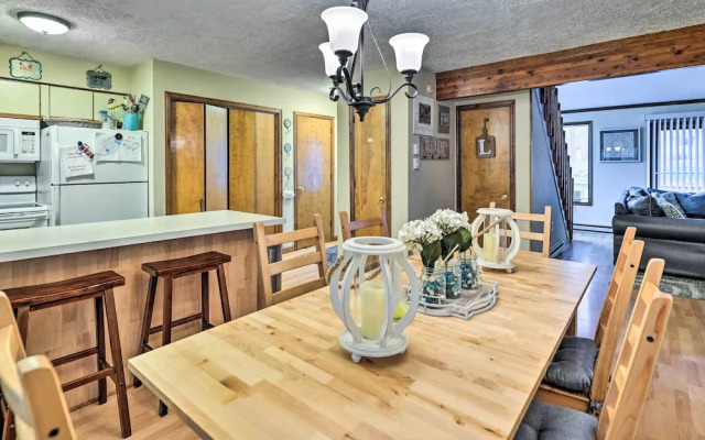 Walk to Locust Lake: Poconos Vacation Home!