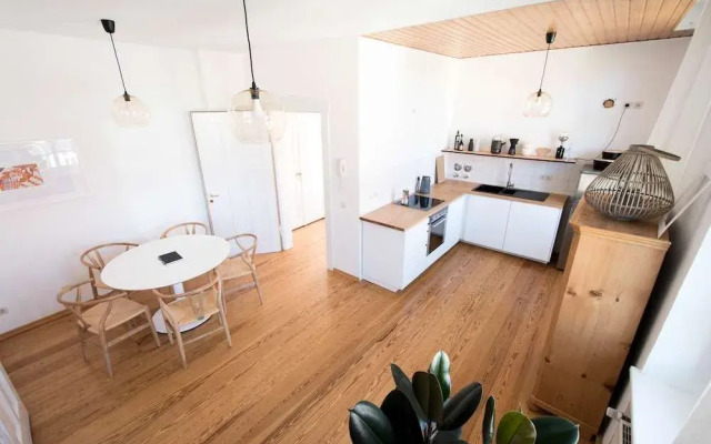 Modern design im klassischen Altbau