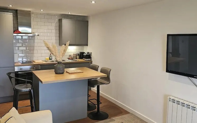 Modern Peaceful Open Plan 1-bed Apartment Rutland