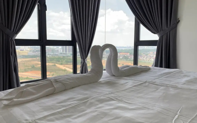 One Tebrau, Scenery Suite by HomestayJB – Guest Rooms – Johor Bahru