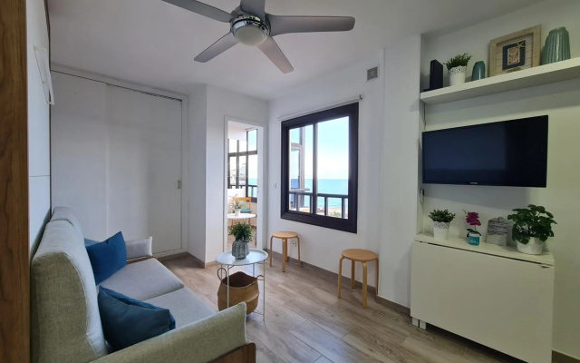 Acogedor estudio en Candelaria en primera línea de mar