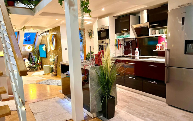 Duplex 2 with quiet terrace on Wenceslas Square