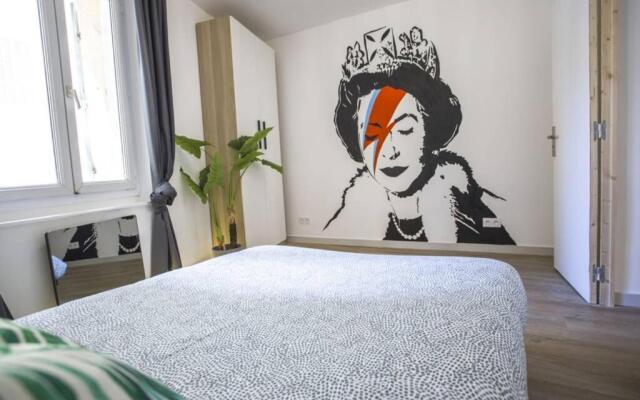 GregBnb-com - Centre Ancien - T2 Street Art - Wifi