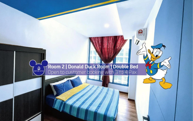 Viva Jazz2/Disney Sea Theme/Pool View/Projector – Guest Rooms – Kuching