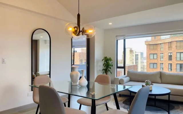 w Modern 2BR in Chapinero