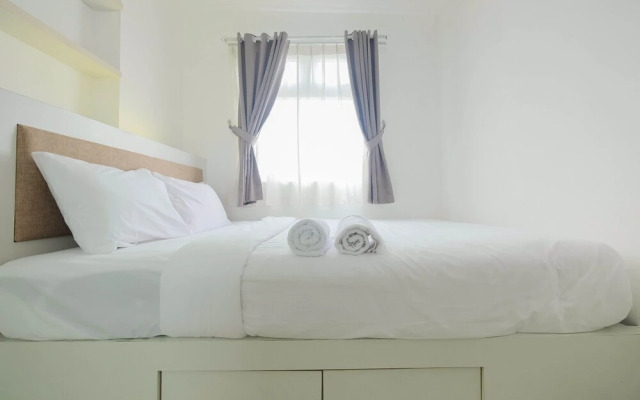 2BR at Green Pramuka Apartment with Mall Access