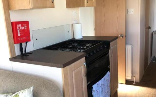 10 berth caravan on marine park in Rhyl