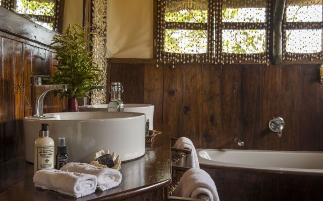 Saadani Safari Lodge - bush, river, beach