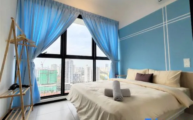 Skyblue 2 Rooms Apartment, 4+2 Pax @ Urban Suites