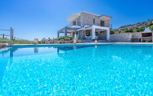 The Red Rock Villa Afandou by Rhodes4vacation