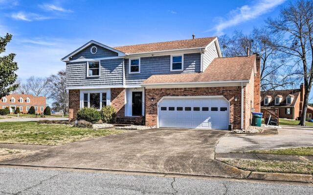 Spacious Chesapeake Home w/ Pool Table!