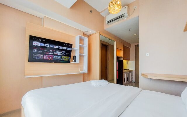 Homey And Modern Studio At Tree Park City Cikokol Apartment