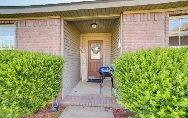 Central Bentonville Home With Fenced Yard!