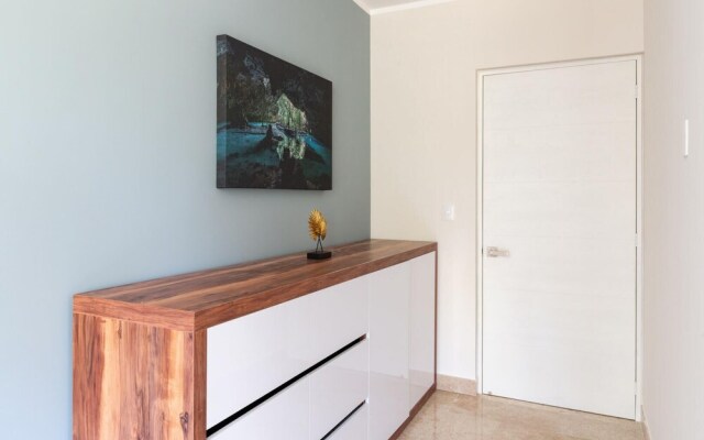 Modern 2 BR Apartment Aldea Zama Rooftop Pool Gym Cinema