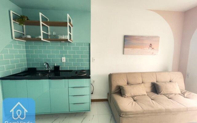 Apartamento Completo a 150m da Praia da Barra