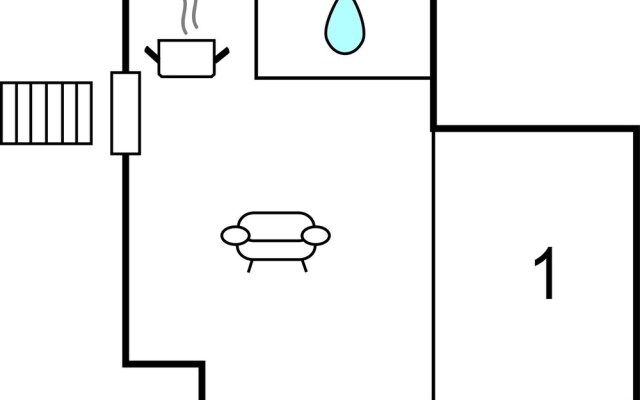 Stunning Home in Podstrana With Wifi and 1 Bedrooms