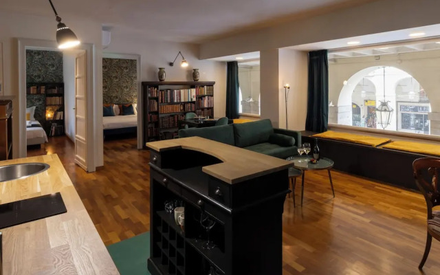 Turin Bed & Books by Wonderful Italy