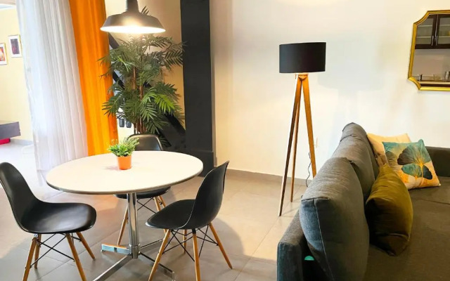 Trendy Suite With Terrace in Polanco
