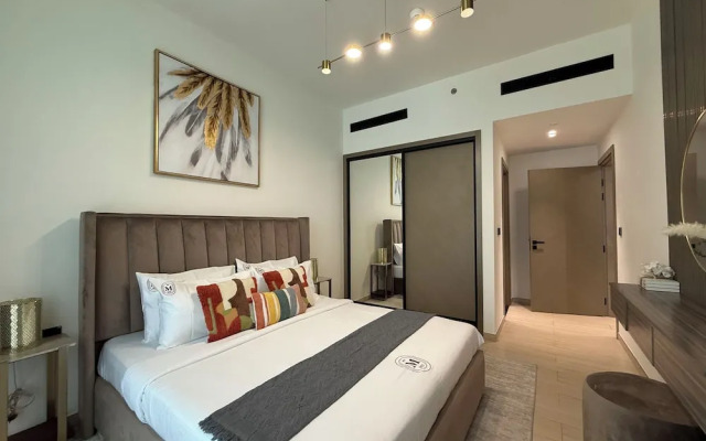 Manzil-1BR in JVC with Pool View