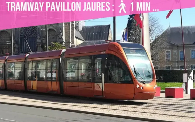 Tramway 12 JAURES Cosy proche gare