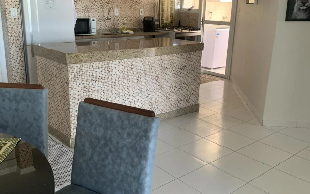 Apartamento em Caraguatatuba em Frente a Praia para 9 pessoas