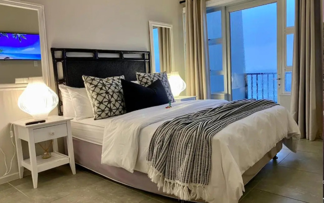 Beach front, two story condo