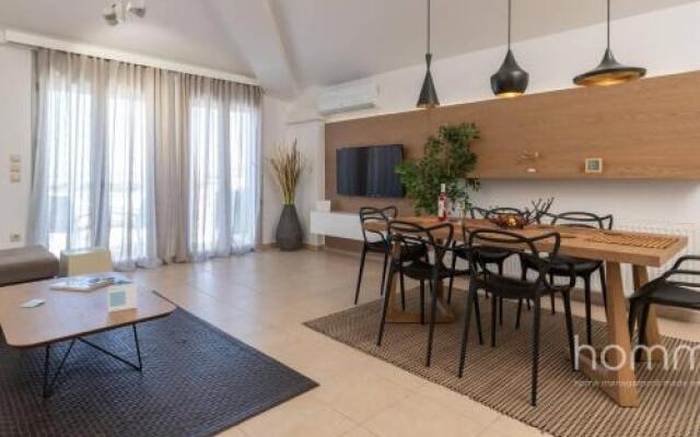 137m homm New Apartment with Acropolis View 7ppl