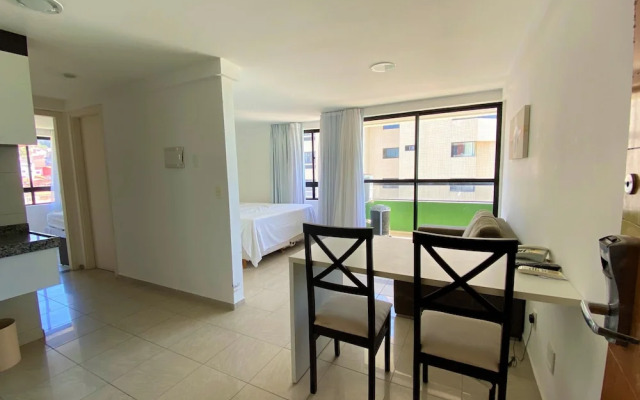 Apartamento na Praia de Areia Preta