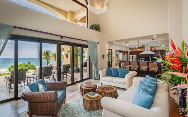 Stunning beachfront Flamingo mansion with incomparable ocean setting
