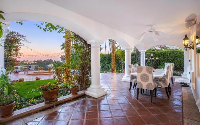 Stradella Spanish - Contemporary Mediterranean Estate w/ Resort-style Yard