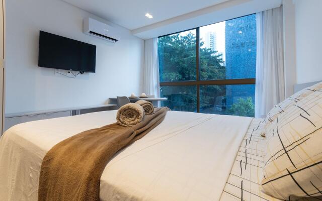 Rooftop #704 - Suíte em Boa Viagem por Carpediem