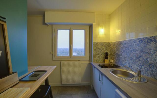 Bel aparté, cosy, vue panoramique cathédrale