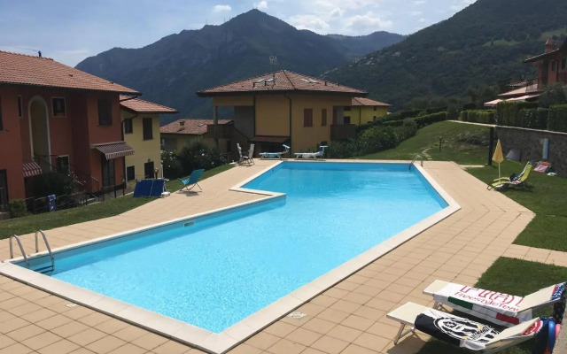 Irina’s house with view on like and swimming pool