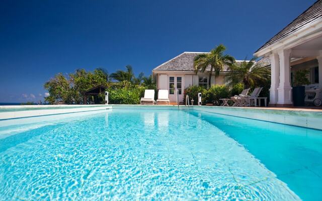 Villa with 3 Bedrooms in St Barthelemy, with Wonderful Sea View, Private Pool, Furnished Garden - 800 M From the Beach