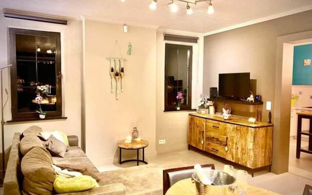 Apartment Au Fil de l'Eau with hot tub in Hotton