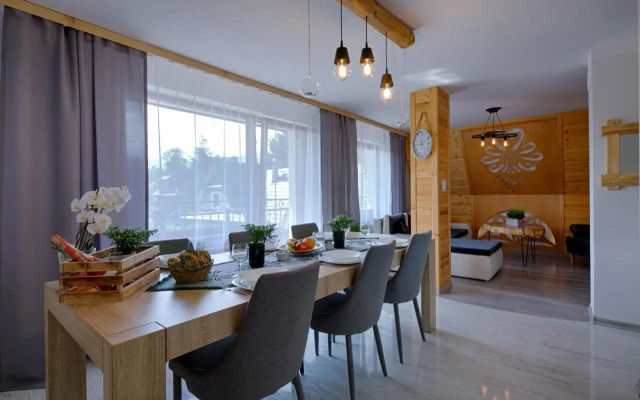 Apartament Góralska Ostoja prywatne wejście widok na Tatry