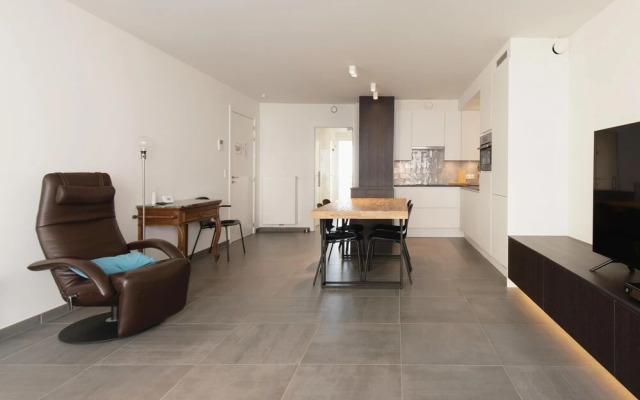 Apartment Close to the sea Wall of Mariakerke