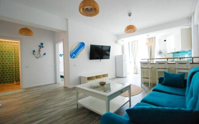 Dor de Mare - Mykonos Apartment - Stefan Building 50 m to the beach - Seaview!