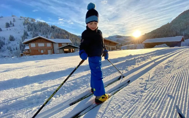 Luxury family apartment with sunny terrace