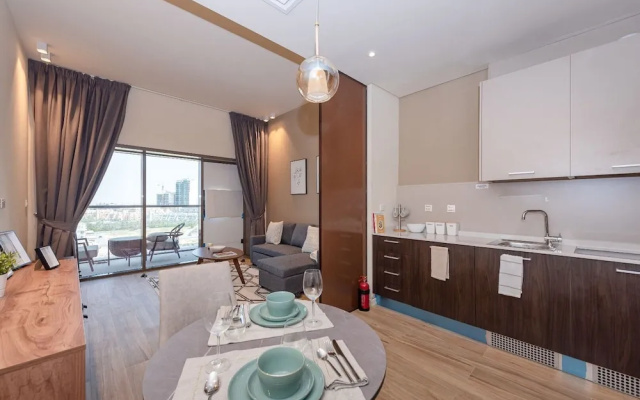 Gorgeous Studio With Balcony Park View - Apartment in ดูไบ - Photo 4