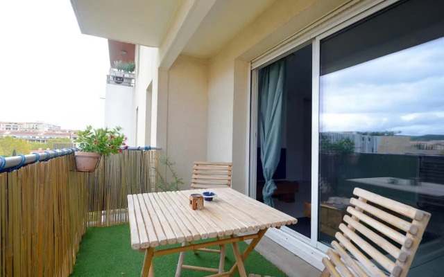 T2 cosy proche du centre-ville avec garage inclus