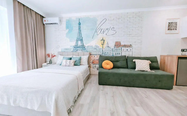 Studio apartments on Dmitry Mendeleev street 2k1
