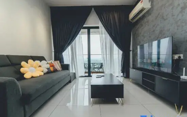 Tranquil Sea View Danga Bay 3BR 6pax