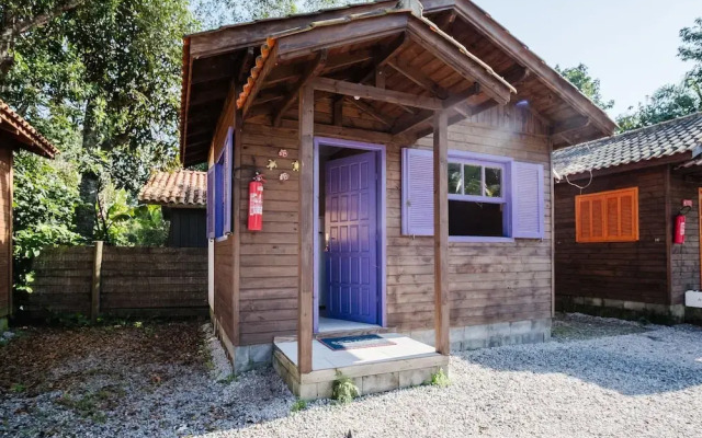 PRJ Cabanas sossegadas na praia do Rosa