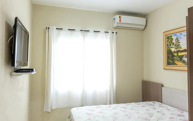 Apto1 COM AR COND WI-FI E TV SMART