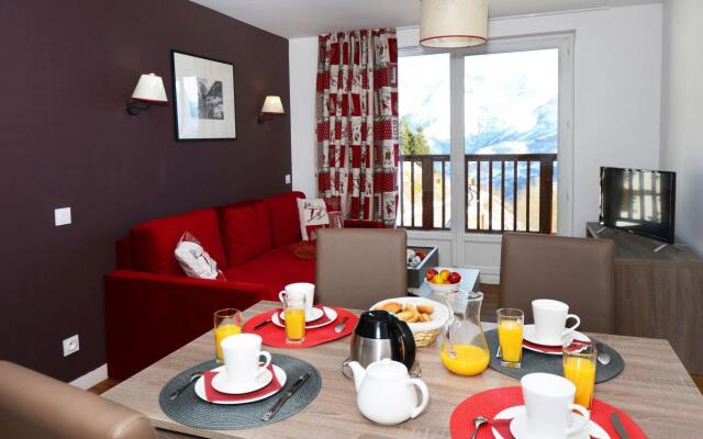 Alluring apartment in Auris en Oisans with balcony