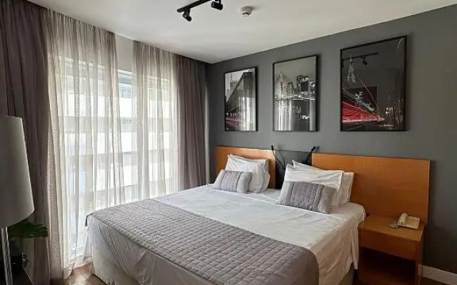 Get a Flat 108 Jardins - Estacionamento incluso