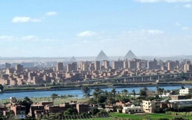 Amazing Nile View and Pyramids