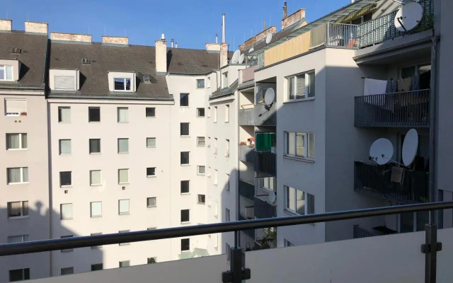 Modern apartment with balcony